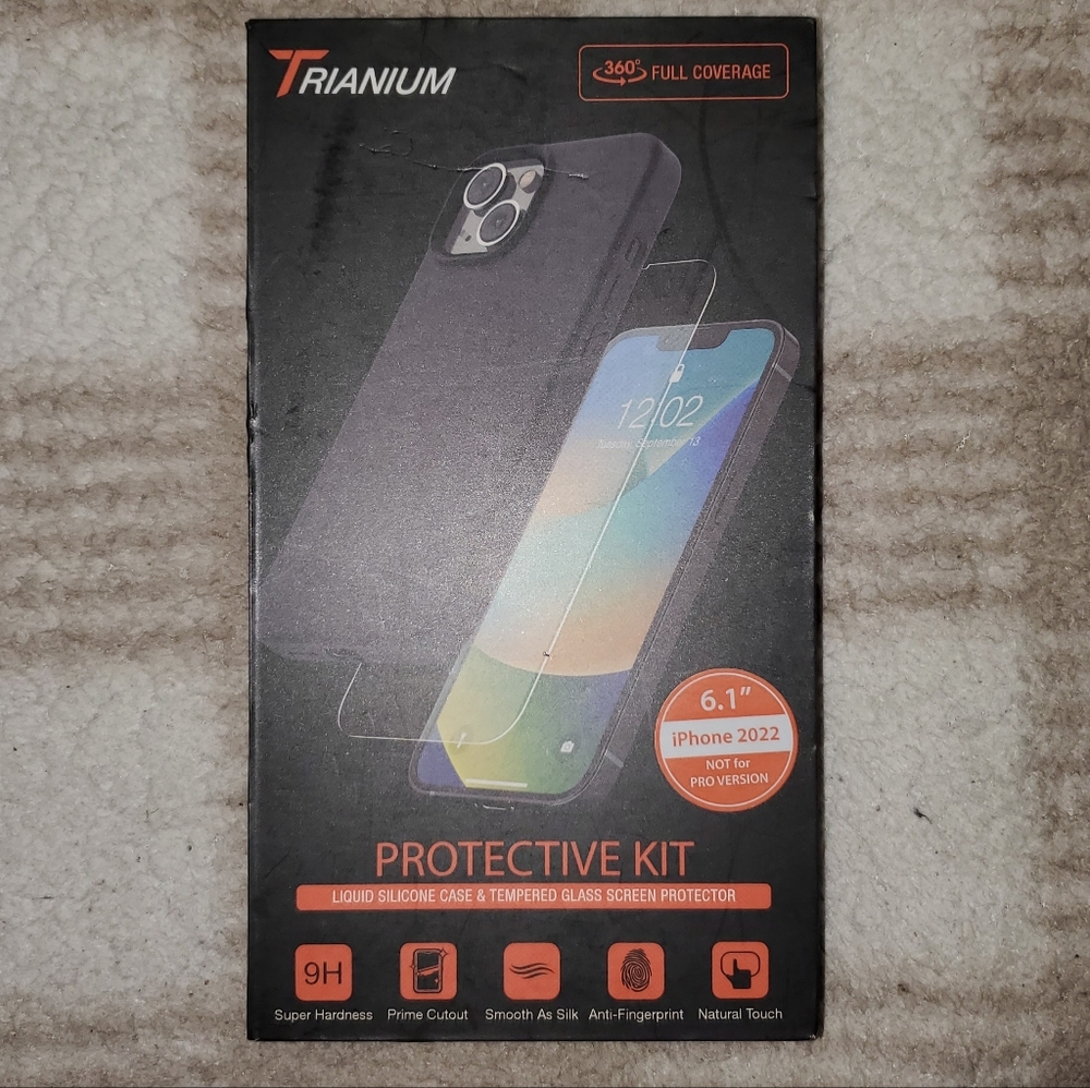 5 for $25 | NIB Trianium Protective Phone Case Kit for iPhone 14 (6.1")
